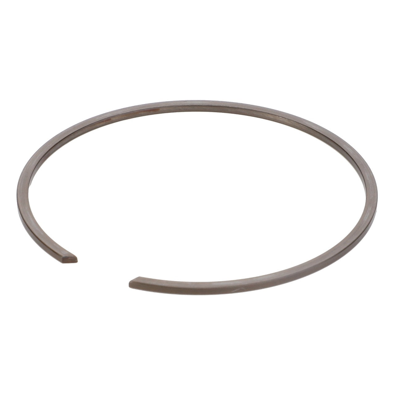 The AGCO Circlip - 1443552X1, a metal piston ring with a small gap typically used in engines to seal the combustion chamber and regulate oil consumption, is compatible with Massey Ferguson models.