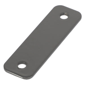 The AGCO Seal Plate - Acx0064640, a rectangular metal plate with rounded edges and two holes, currently lacks a detailed product description.