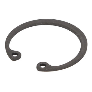 Product: AGCO | Circlip - Acp0443960, a black circular retaining ring with two holes and partially open on one side. No current product description available.