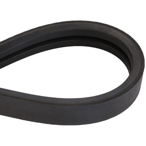 A close-up view of the black rubber AGCO Belt - D41978400, looped to form a teardrop shape. No current product description information is available for this item.