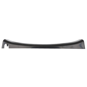 The AGCO Band - 4280841M92 is a sleek, curved, rectangular black plastic component with a notch on the left end, likely part of a larger assembly.