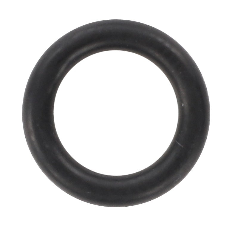 A close-up view of an AGCO | O RING - D45482400, a black rubber component, on a plain white background.