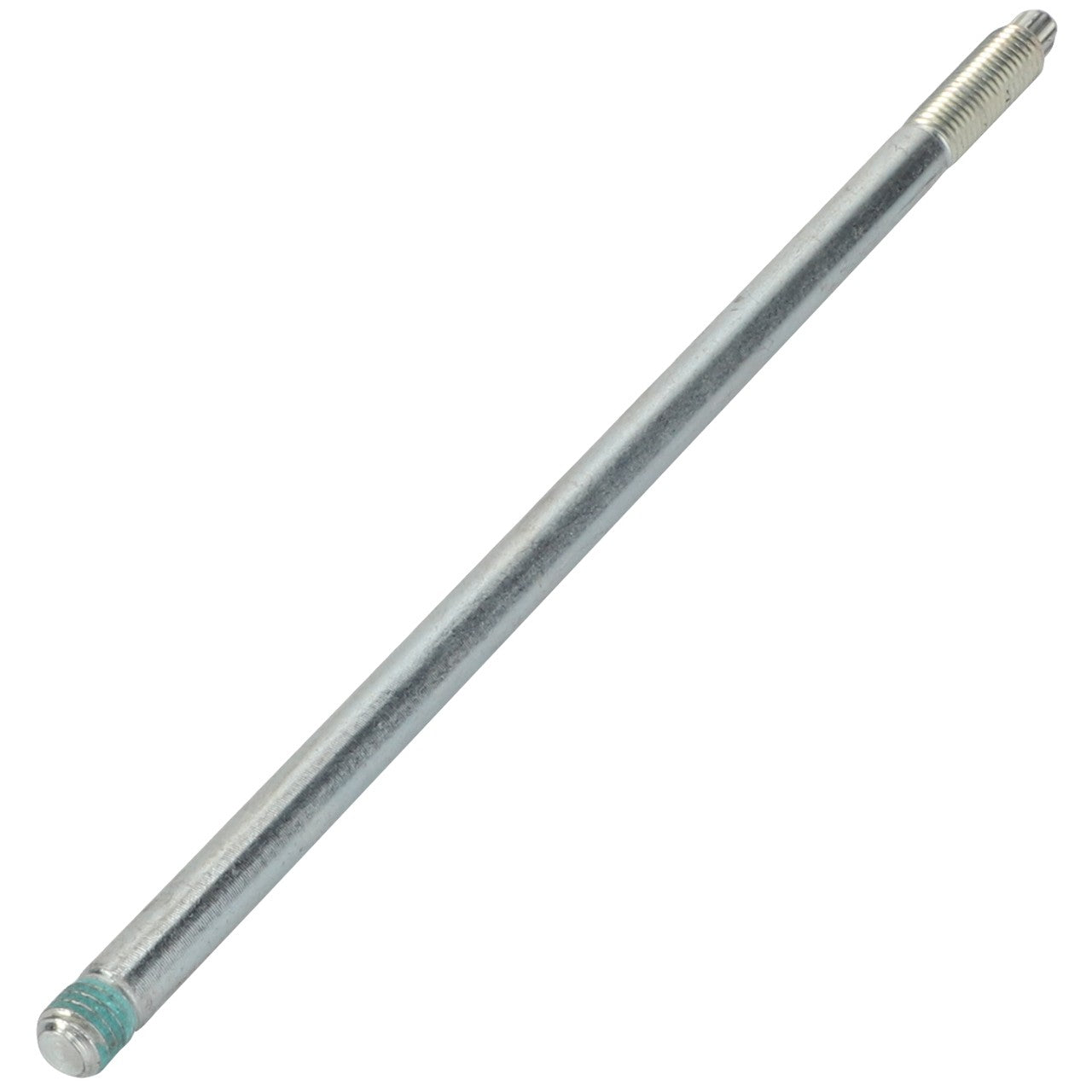 A cylindrical and uniformly diametered metal rod with threaded ends, ideal for usage in Fendt machinery, known as the AGCO | Stud Bolt - 4222712M1 from the renowned brand AGCO.