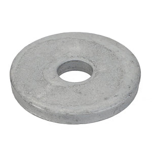 The AGCO | Washer - Acp0705390 is a gray, circular metal washer with a central hole, typically utilized with bolts and screws to evenly distribute the load of a threaded fastener.