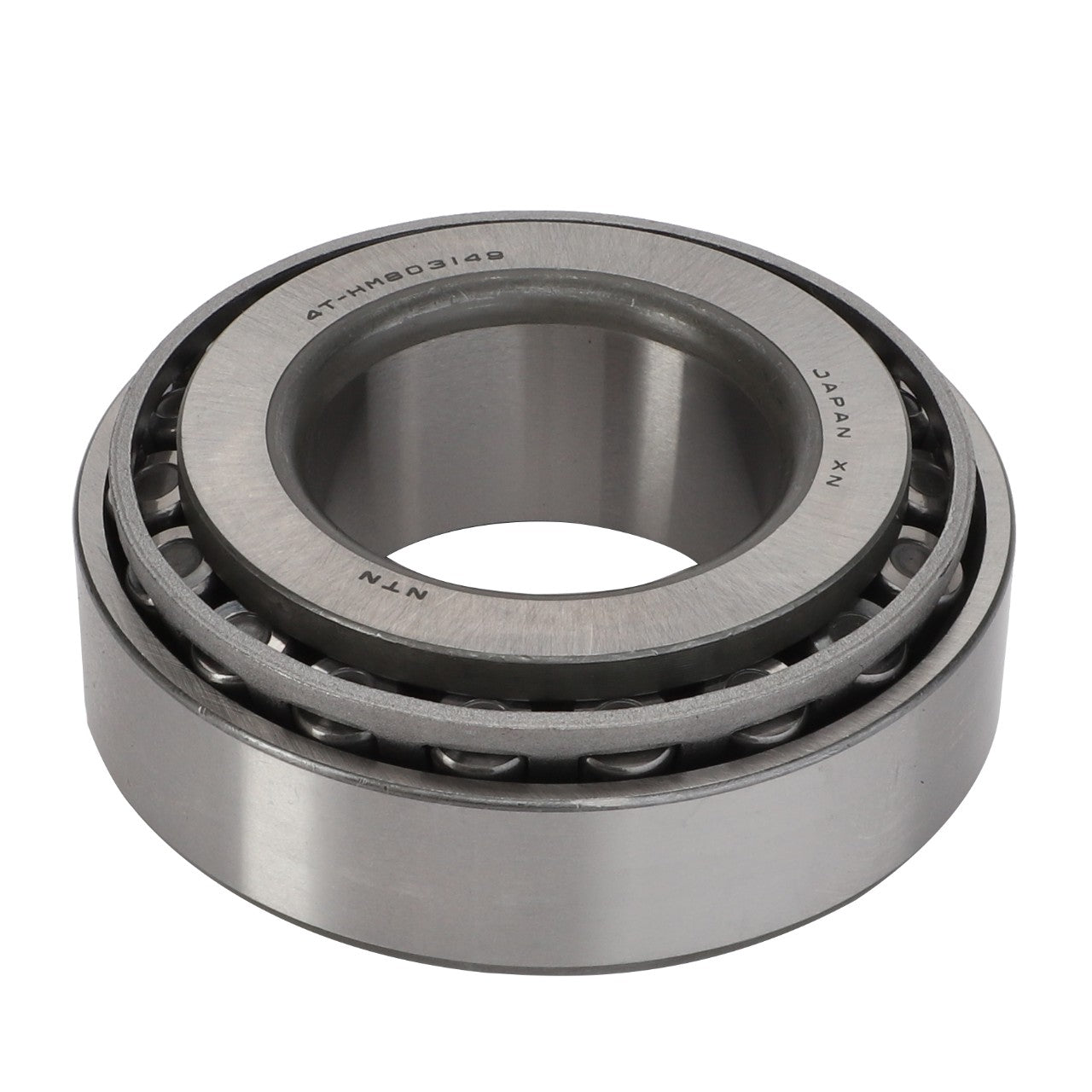 The AGCO | TAPER BEARING - F743300021380 is a metal cylindrical roller bearing featuring inner and outer rings, specifically designed to reduce friction in rotating parts. Currently, there is no additional product description information available.