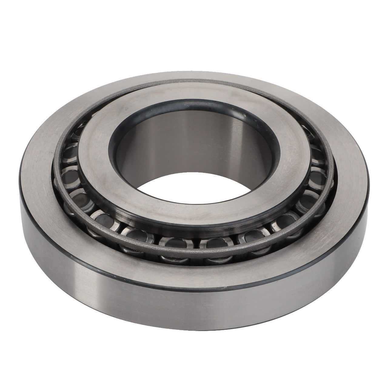 The AGCO | Taper Roller Bearing - F181108080060 is a metallic tapered roller bearing with inner and outer rings, specifically designed for high-load applications. Detailed specifications are not available at the moment.