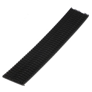 A rectangular strip of AGCO Fastening Band - Acx2925720 (Velcro) displaying the hook side, placed on a plain white background.