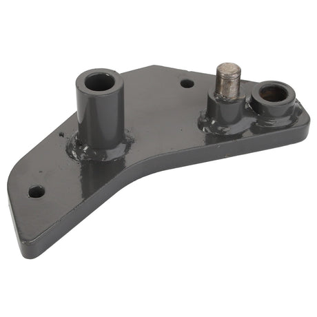 The AGCO Lever - Acw1442540, produced by AGCO, is a metal component featuring a dark grey coating and multiple cylindrical protrusions, designed for mechanical or industrial applications.