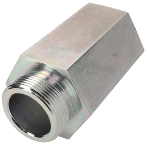 The AGCO Adapter Fitting (Acw0861040) features a threaded end on one side and a hexagonal body, designed for easy installation and secure connections.