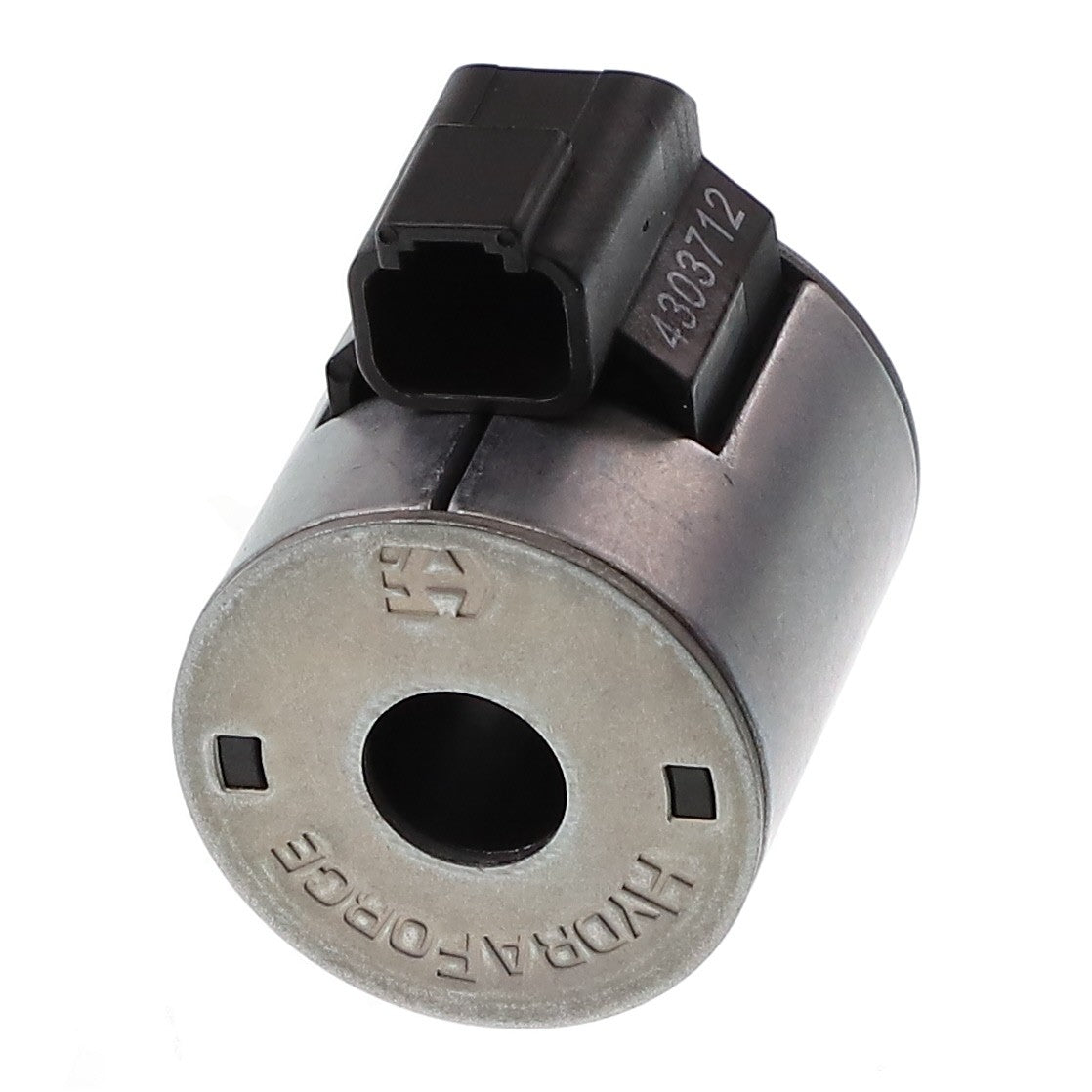 A close-up view of a cylindrical solenoid valve with the word "AGCO" and part number "ACP0637100" engraved on it. The valve has a black connector at the top. For questions before ordering, please contact our support team.