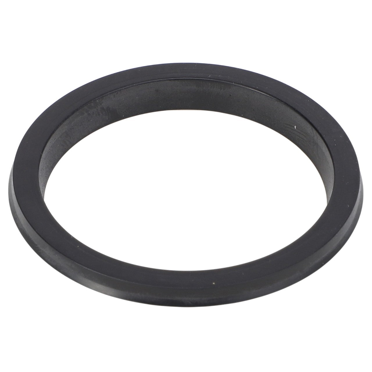 A black rubber O-ring lies on a white background, representing the AGCO | GROOVED RING - F934152070010 by AGCO as a placeholder for product description.