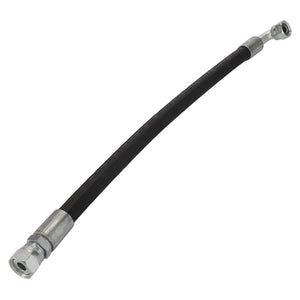 A black hydraulic hose with metal fittings on both ends, identified as AGCO Hydraulic Hose - Acw1985670, from the brand AGCO; no current product description information is available.