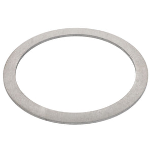 A flat, circular metal washer with a central hole and smooth edges, featuring an unmistakable precision that embodies the essence of a product designed without compromise is the AGCO | Adjusting Washer - Acp0369180 by AGCO.