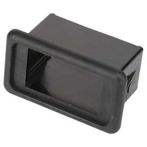 A black rectangular plastic component with an open front and solid back, listed under the product name AGCO | FRAME - AL5103005 by the brand AGCO. No additional product description information is available.