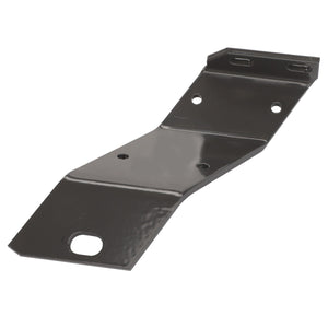 The AGCO | SUPPORT - D28786592 is a black metal bracket featuring several drilled holes and a bent shape. No current product description information is available.