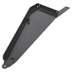 The AGCO FINGER - D44103000 is a triangular metal bracket with multiple mounting points, featuring protruding studs and a hole on one side.