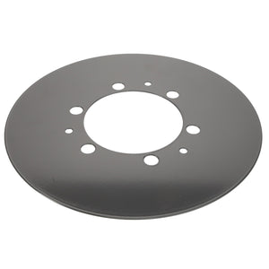 The AGCO | Cap - Acx0081570 is a durable circular metal brake disc with six precisely drilled holes for secure mounting.