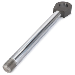 The AGCO | CYLINDER ROD - F718860060040 by AGCO features a cylindrical metallic body with a threaded end and a circular loop at the opposite end. No current product description available.