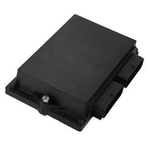 The AGCO Control Unit - Acp0367400 is a black rectangular electronic module featuring multiple connectors on the side. Currently, there is no detailed product description available.