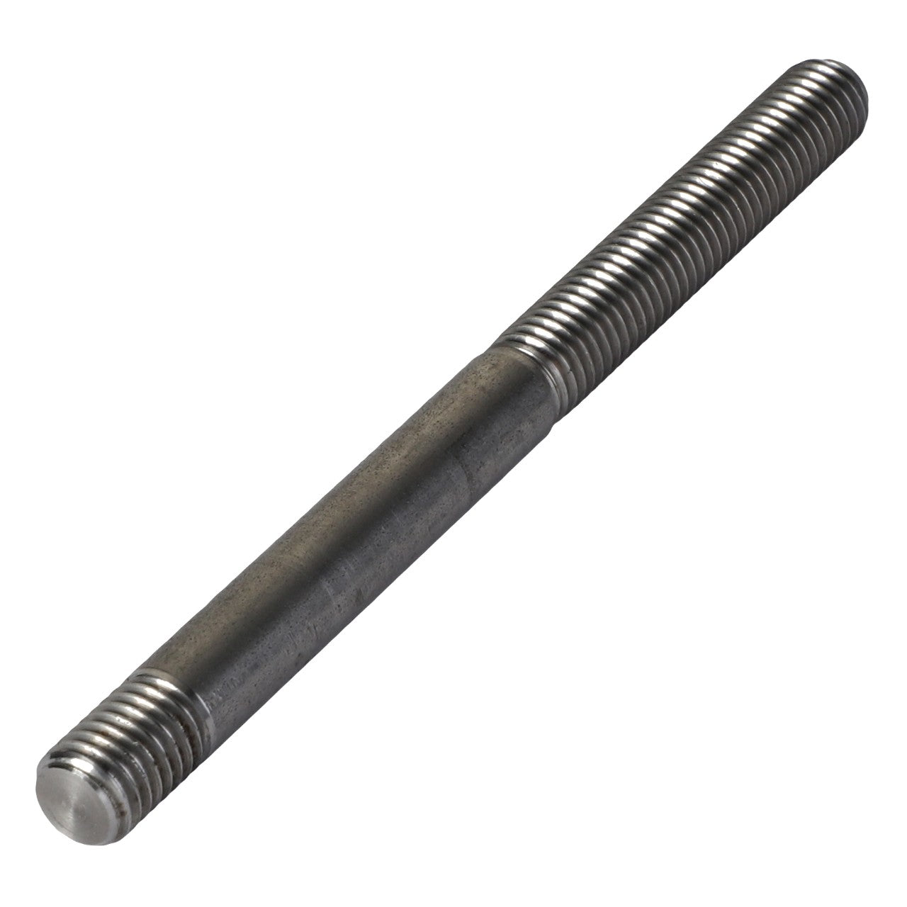 The AGCO | Stud Bolt - V836122994, a metal threaded rod with knurled ends, is likely used for fastening or structural support in various mechanical or construction applications. Currently, no product description is available.