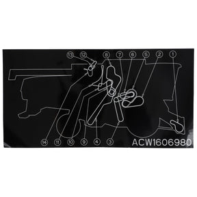 AGCO | Decal, Left Hand - Acw1606990 - Farming Parts