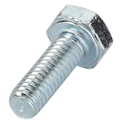 A close-up image of the AGCO HEXAGONAL HEAD BOLT - 0901-20-20-00, showcasing its threaded body and hexagonal head. No current product description information is available.