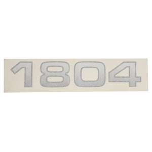 A rectangular sign labeled as "1804" in large gray font against a white background, identified as AGCO Decal - Acw0435800 by the AGCO brand, although no keywords can be extracted due to the lack of product description information.