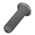 No current product description is available for this close-up image of an AGCO Round Head Screw - Acp0702520 with a flat head and threaded shaft.