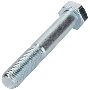 The AGCO HEXAGONAL HEAD BOLT - 0901-12-49-00, featuring a rugged threaded shaft and a hexagonal head, is displayed against a plain white background.