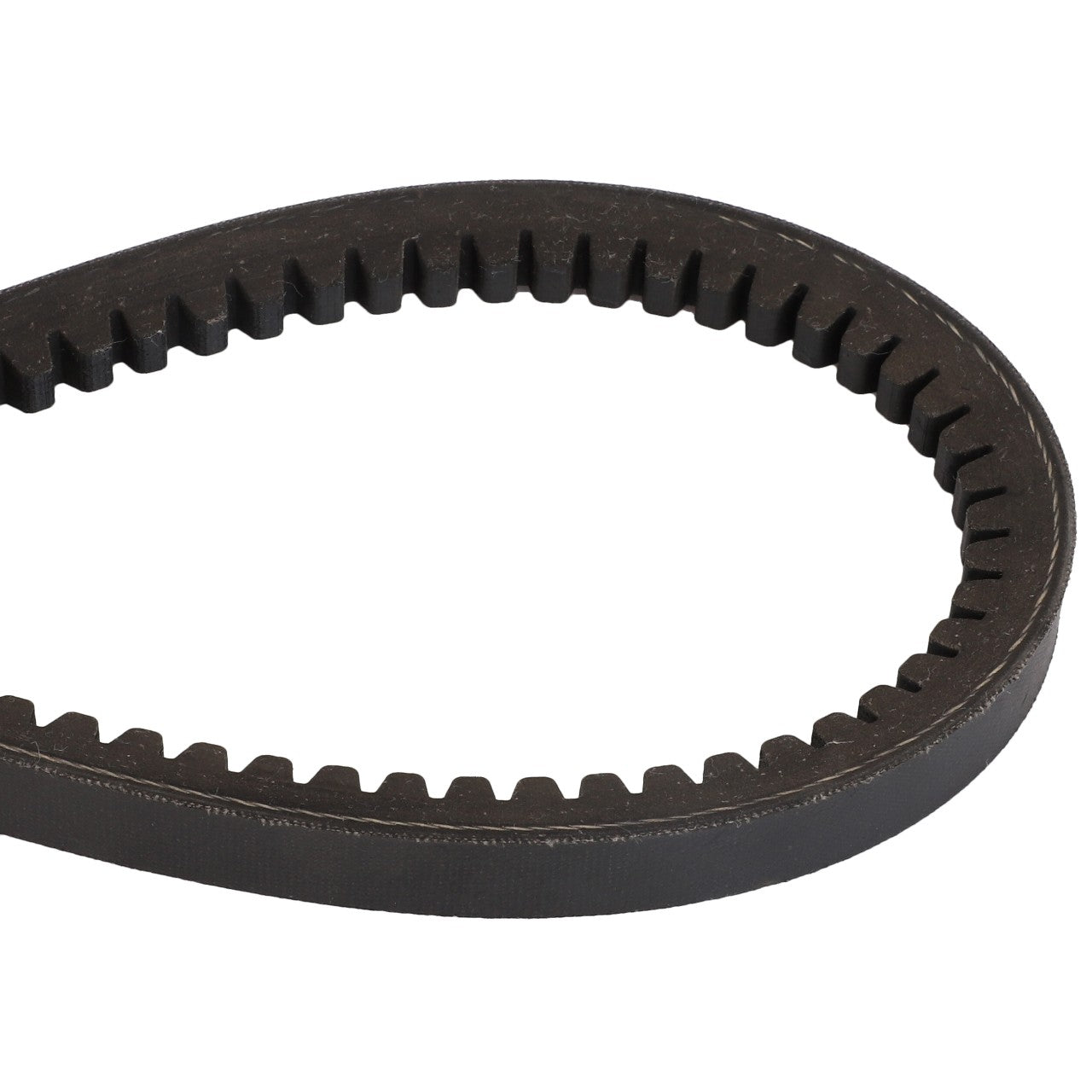 A toothed rubber timing belt from AGCO | V BELT - D41990009 displayed on a white background. No current product description information is available.