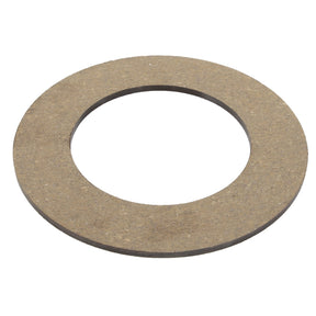 A flat, circular AGCO clutch lining with a large central hole, identified as CLUTCH LINING - D26740582, is shown against a white background.