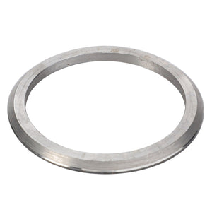 Introducing the AGCO | SHIM - D26745064, a high-quality metallic gasket uniquely designed with a beveled edge for enhanced performance. Perfect for various applications, this gasket by AGCO combines durability with precision engineering.