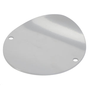 A slightly curved, shiny metal disc with two small holes near one edge, identified as the "AGCO | Catch - La320947150" from the AGCO brand, placed against a plain white background. No current product description is available.