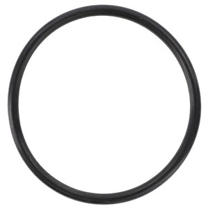 An AGCO O-Ring - 70924158, a genuine black rubber seal designed for high-performance demands, lays flat on a white background.