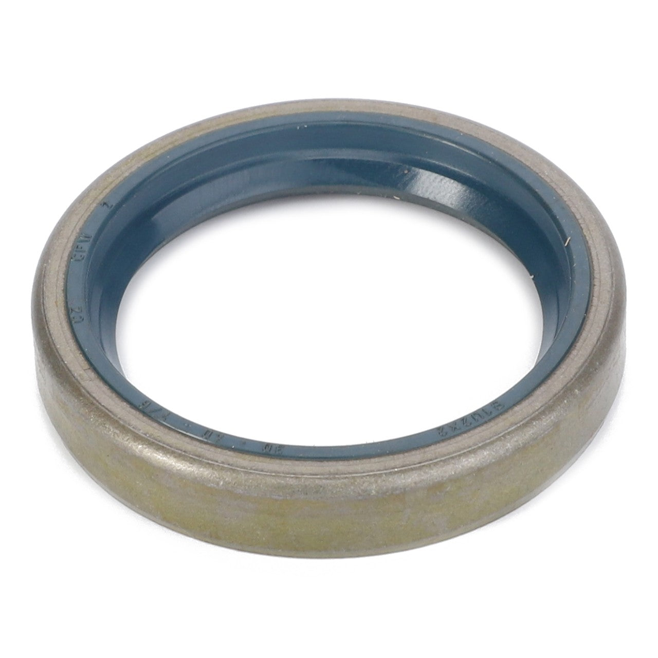 A circular metal and rubber oil seal, identified as AGCO | Shaft Seal - F180100030050, displayed against a white background. No Current Product Description Available for this item.