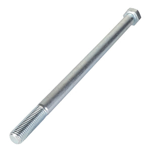 The AGCO | Hexagonal Bolt - Acp0028000 is a robust metallic hex bolt characterized by a threaded end and a hexagonal head.