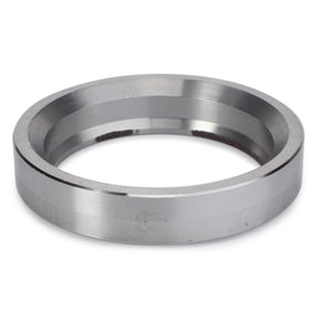 The AGCO | Back-Up Ring - Fel141344, featuring a smooth, polished metallic surface and a slightly beveled edge, is depicted against a plain white background. Currently, no additional product description is available.