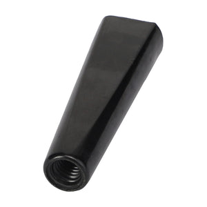 The AGCO Knob (1682855M2) is a black conical handle with a threaded end, suitable for Fendt Models.