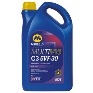 Morris Lubricants Multivis ADT C3 5W-30 Engine Oil 5L | VACC3261