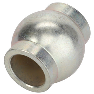 Available product: AGCO | Ball - Fel151628, a metal spherical pipe fitting with a central cavity and openings at both ends.