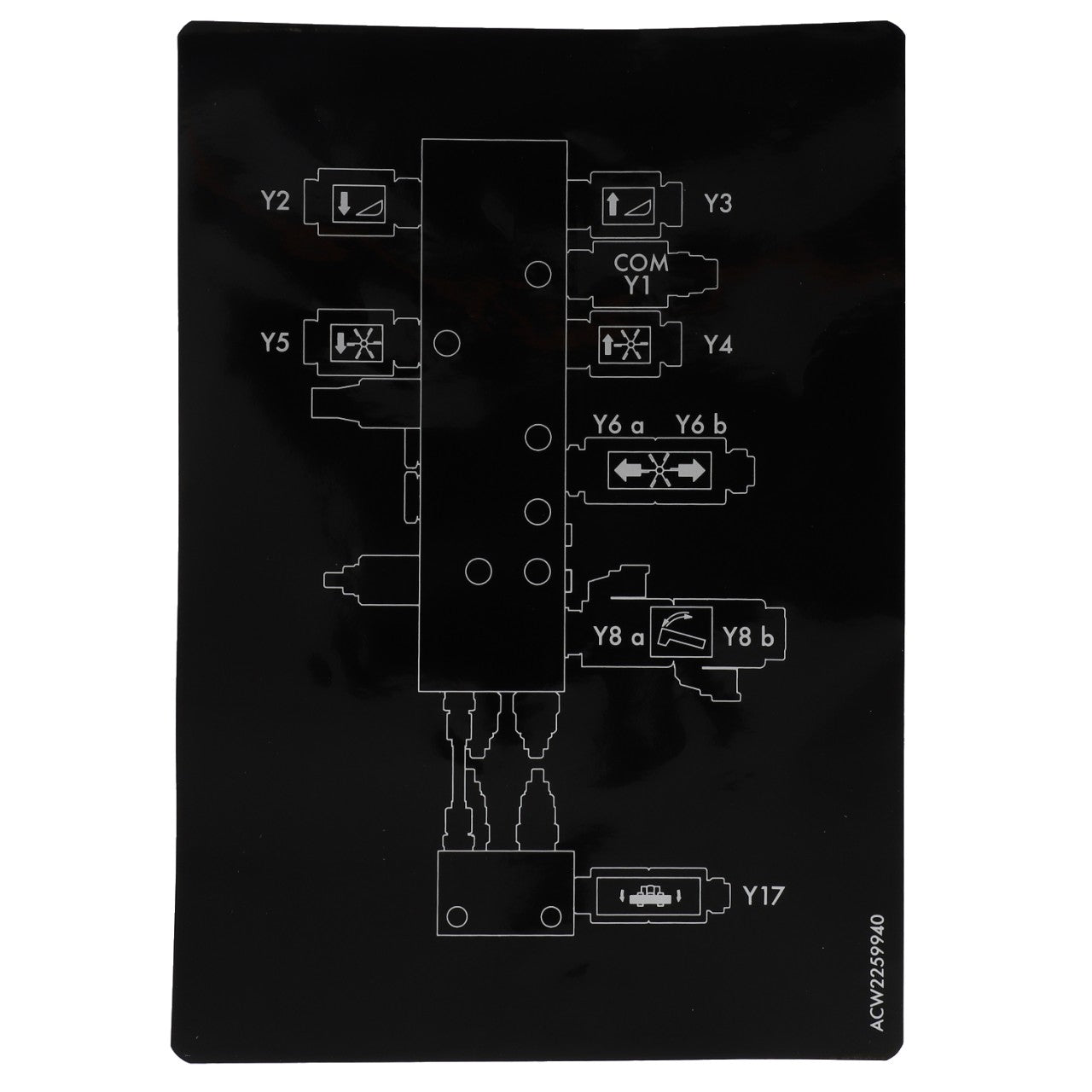 AGCO | Decal - Acw2259940 - Farming Parts