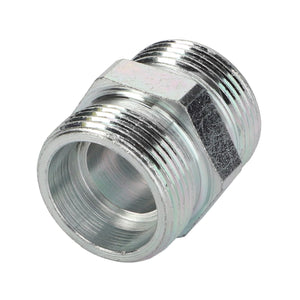 The AGCO | Union - Acw1634920, a metal connector fitting produced by the brand AGCO, features external threaded ends and is used for joining pipes or tubes. Unfortunately, no additional product description information is available at this time.