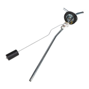 AGCO Fuel Tank Gauge - 4276590M1 with a float arm and mounting plate, compatible with Valtra models.