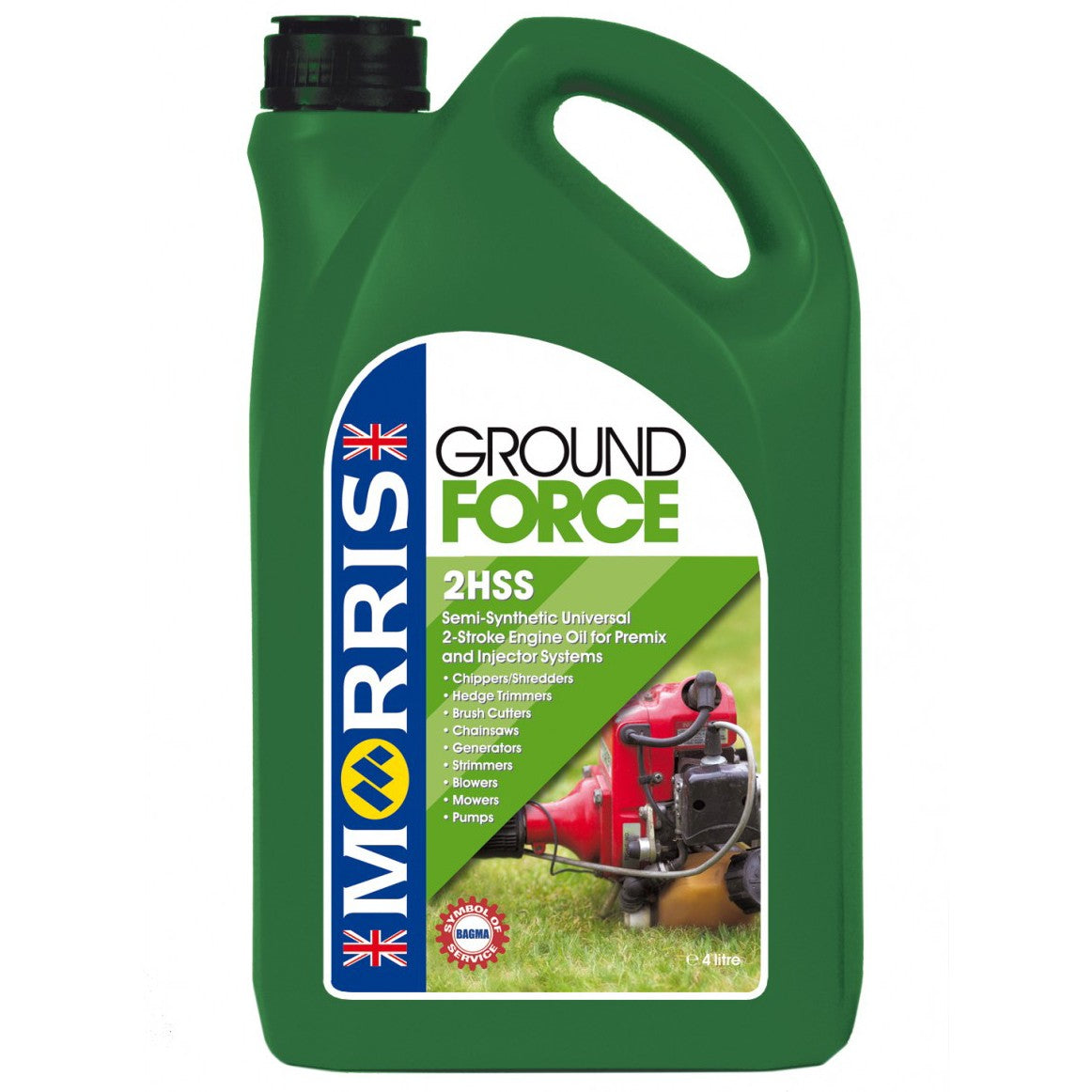 AGCO | Morris Lubricants Ground Force 2Hss Universal 2 Stroke Oil 4L | AG-Vacc3217