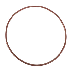 An AGCO O-Ring (Acw4024980), identifiable by its circular brown rubber design, distinctly isolated on a pristine white background.