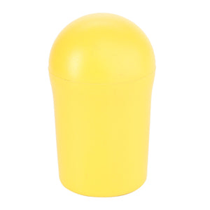 An AGCO | Knob (Acp0324660) from the brand AGCO, featuring a yellow plastic cylindrical container with a rounded, dome-shaped lid. No current product description available.