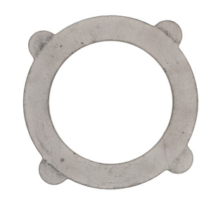 The AGCO | Disc - Acp0367390 is a metal round flat object featuring three small protruding tabs evenly spaced along its outer edge. No additional product description available for this AGCO branded item.