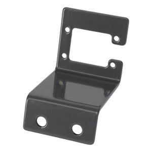 The AGCO | SUPPORT - ACW0473710 is a black metal bracket featuring multiple holes, specifically designed for mounting or attachment purposes. Further product description details are currently unavailable.