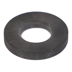 AGCO | Disc - F222301020070, a black circular rubber washer with a hole in the center, shown on a white background. No current product description available.