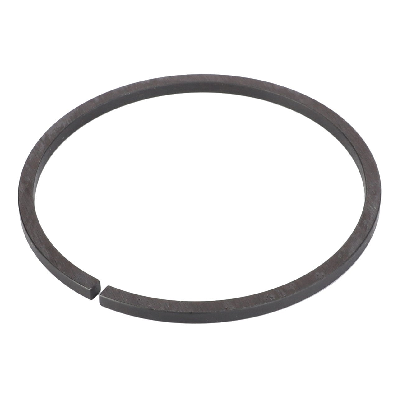 A circular metal ring with a small gap, likely used in Massey Ferguson models, isolated on a white background. Product Name: AGCO | Circlip - 4301529M1, Brand Name: AGCO.